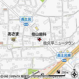 樫山歯科医院周辺の地図