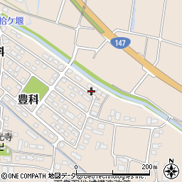 長野県安曇野市豊科1160周辺の地図