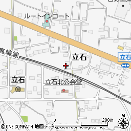 群馬県藤岡市立石1473周辺の地図