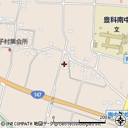 長野県安曇野市豊科1545周辺の地図