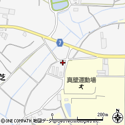茨城県桜川市真壁町細芝35周辺の地図