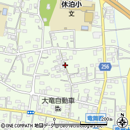 群馬県太田市龍舞町周辺の地図