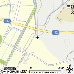 石川県加賀市直下町（ニ甲）周辺の地図