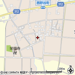 群馬県太田市西野谷町142-2周辺の地図