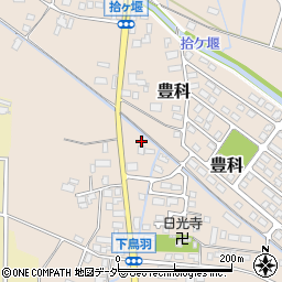 長野県安曇野市豊科1043周辺の地図