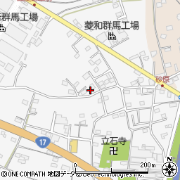 群馬県藤岡市立石1112-4周辺の地図