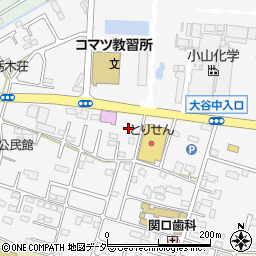 栃木県小山市横倉新田周辺の地図