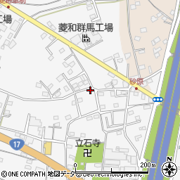 群馬県藤岡市立石1242周辺の地図