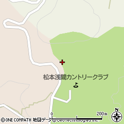 長野県松本市洞419-2周辺の地図