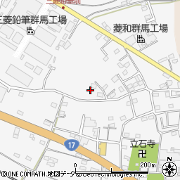 群馬県藤岡市立石1113周辺の地図