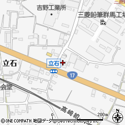 群馬県藤岡市立石1165周辺の地図