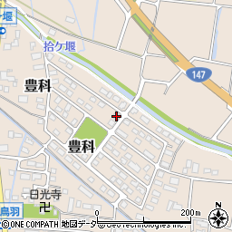 長野県安曇野市豊科1154-10周辺の地図