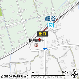 群馬県太田市細谷町1182-1周辺の地図