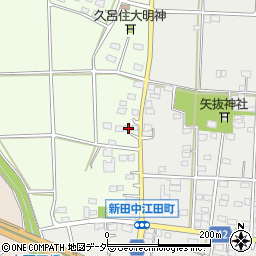 群馬県太田市新田高尾町54周辺の地図