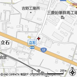 群馬県藤岡市立石1164周辺の地図