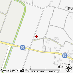 栃木県栃木市藤岡町蛭沼1318周辺の地図