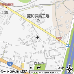 群馬県藤岡市立石1111-9周辺の地図