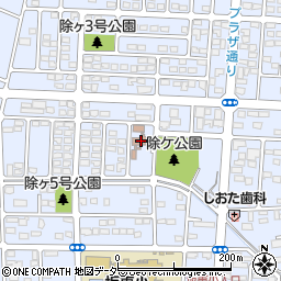 伊勢崎市こども発達支援センター周辺の地図