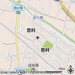 長野県安曇野市豊科1155周辺の地図