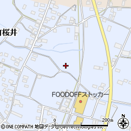 茨城県桜川市真壁町桜井周辺の地図