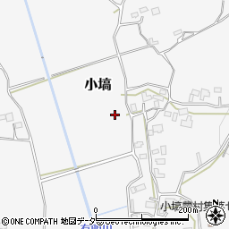 茨城県石岡市小塙周辺の地図