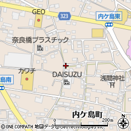 横尾材木店太田モデル店周辺の地図