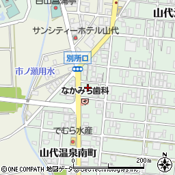 セブンイレブン加賀別所口店周辺の地図