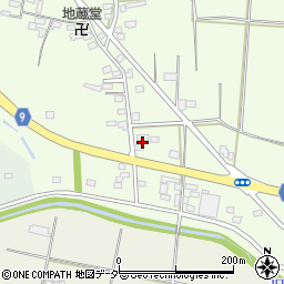 栃木県佐野市越名町151-1周辺の地図
