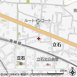 群馬県藤岡市立石749-7周辺の地図