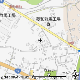 群馬県藤岡市立石1109周辺の地図