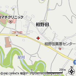 群馬県富岡市相野田周辺の地図