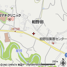 群馬県富岡市相野田周辺の地図
