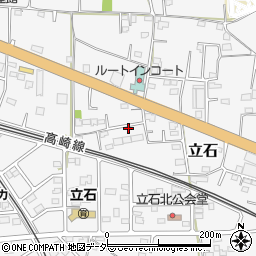 群馬県藤岡市立石749-4周辺の地図