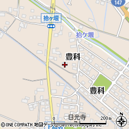 長野県安曇野市豊科1141周辺の地図