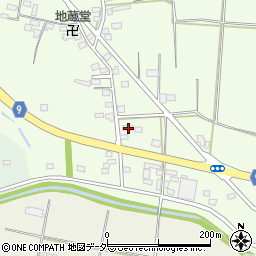 栃木県佐野市越名町151周辺の地図