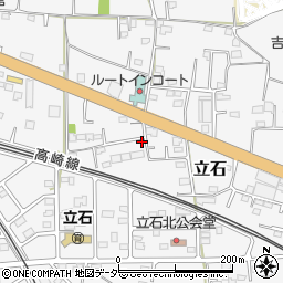 群馬県藤岡市立石749-6周辺の地図