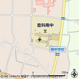 長野県安曇野市豊科1487周辺の地図
