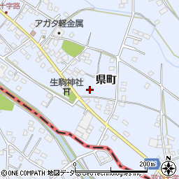 栃木県足利市県町1102周辺の地図