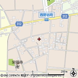 群馬県太田市西野谷町139周辺の地図