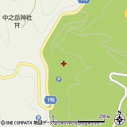 中之岳・土産店周辺の地図