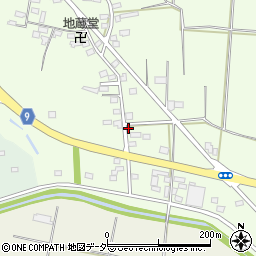 栃木県佐野市越名町150-2周辺の地図