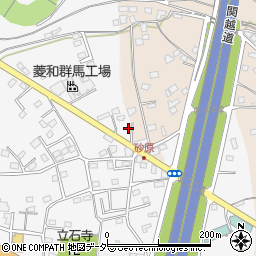 群馬県藤岡市立石1052周辺の地図