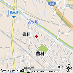 長野県安曇野市豊科1154-4周辺の地図