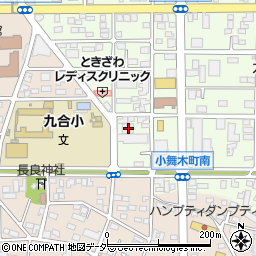 群馬県太田市小舞木町251-2周辺の地図