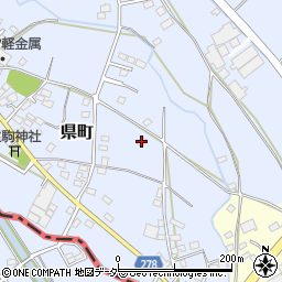 栃木県足利市県町1087周辺の地図