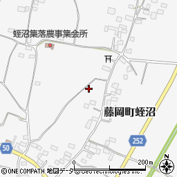 栃木県栃木市藤岡町蛭沼1536-2周辺の地図