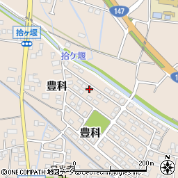 長野県安曇野市豊科1154-16周辺の地図