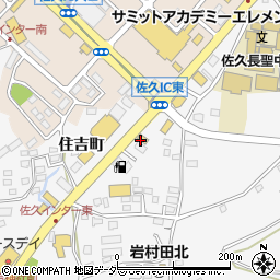 丸亀製麺 佐久店周辺の地図