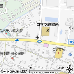 栃木県小山市横倉新田114-37周辺の地図