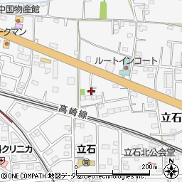 群馬県藤岡市立石738-13周辺の地図